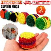 3 Juggling Balls Classic Bean Bag Set Juggle Magic Circus Beginner Kids Toy Gift