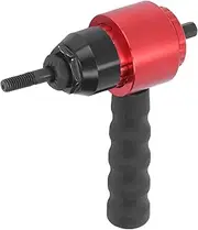 Portable Rivet Gun Adapter, Professional Cordless Rivet Nut Gun Adaptor Kit Rivet with Detachable Handle, Wrench and Nuts, Storage Case, Automatic Nut Drill Converter Attachment Kit Power Drill Tool