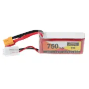ZOP POWER 7.4V 750mAh 95C 2S LiPo Battery XT30 JST Plug for RC Drone