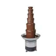 6Tiers Fondue Wedding Birthday Festival Party Heating Chocolate Fountain Machine