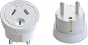 Sansai Travel Power Adapter Outlet AU/NZ Socket to Plug Asia EU/Bali/Middle East