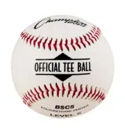 NEW Champion Dozen (12) BSC5 Level 5 Medium Soft Tee Ball 9" Baseball Ages 7-10