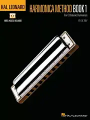 Hal Leonard Harmonica Method Book 1 for C Diatonic Harmonica Book NEW 000337564