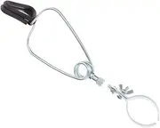 BESPORTBLE Indoor Reptile Lamp Shade Fixing Clip Durable Black Hanger for Lampshades Sturdy Material Safe and Convenient for Crawling Pet Supplies
