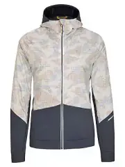 Ziener Ladies Functional Jacket Bike Nakima Windshield Beige Camoflauge 388 New