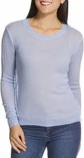 [Bonds] Womens Long Sleeve Lightweight Crew Pullover Jumper Top Blue
