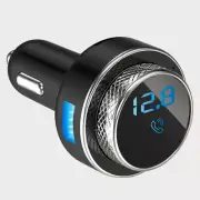 Car Wireless Bluetooth FM Transmitter MP3 Player Fast Charger Adapter U Disk USB