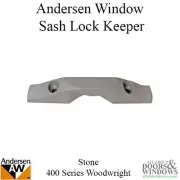 AndersenKeeper For 400 Series Woodwright Double Hung Window Sash Lock Keeper