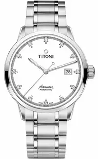 在飛比找樂天市場購物網優惠-TITONI 梅花錶 空中霸王系列 機械男腕錶(83733S