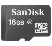 SanDisk Class 4 MicroSDHC 16 GB Flash Memory Card (SDSDQM-016G-B35)