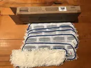 6 New Rubbermaid Commercial Q805 18" Nylon Flow Pad Flat Mop Finish Flow System