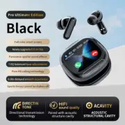 Bluetooth 5.4 Headphones Wireless Earbuds Headset Touch Screen Noise Cancelling