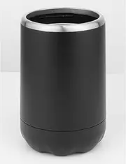 Avanti Double Wall Insulated Can and Stubbie Holder, Black