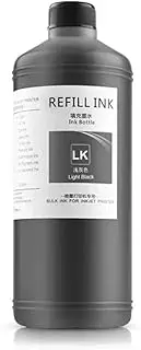 1L Dye Ink Printer Ink - Compatible with Epson Stylus Pro, 4000 4800 7800 9800 7500 7600 9500 9600 9400 4400(1000ML-Dye-LK)