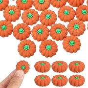 TOPPERFUN Halloween Mini Erasers Set 50 Pcs Mini Pumpkin Decorations Erasers for Boys and Girls Classroom Rewards