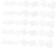 SEWACC Cross Stitch Plastic Canvas 70pcs Grid Sheets Sewing Pad Kit for DIY Crafts Present for Friends