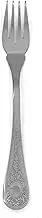 Mepra AZB1033D1121 Diana Ice Table Fish Fork – [Pack of 24], 21 cm, Brushed Stainless-Steel Finish, Dishwasher Safe Tableware