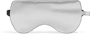 ASUTRA Silk Eye Pillow for Sleep, Silver | Filled w/Lavender & Flax Seeds | Weighted | Meditation & Light Blocking Blindfold