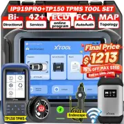 XTOOL IP919PRO Car OBD2 Diagnostic Scanner E.CU Programming TP150 TPMS Tool SET