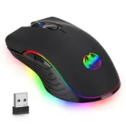 2.4GHz Wireless Optical Gaming Mouse Mice For Computer PC Laptop Rechargeable