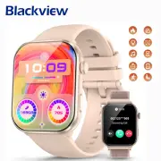 Blackview 2025 R60 Bluetooth Call Smart Watch 1.96 Inch AMOLED HD Screen Men Wom
