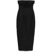 [Faithfull The Brand] Faithfull The Brand Fleuri Midi Dress M BLACK