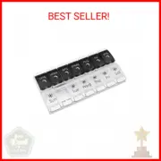 EZY DOSE Push Button (7-Day) Pill Case, Medicine Planner, Vitamin Organizer, 2 T