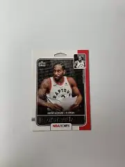 2019-20 NBA Hoops Backstage Pass #8 Kawhi Leonard Raptors Clippers