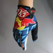Red-Bull Outdoor Sports Gloves Cycling Motorcycle Off-Road Gloves Wear Resistant