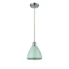 Innovations Ballston Ply Dome 7.5" Mini Pendant, PC/SF - 516-1P-PC-MBD-75-SF