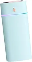 Wswqop Desktop Humidifier Humidifier Colorful Night Light with 3 Outlet Smine Personnel for Sleep Time Tabletop Spa Office, Green