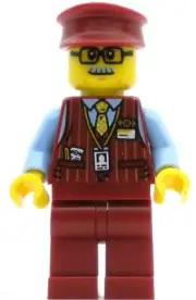 LEGO Hidden Side Minifigure Chuck (Genuine)