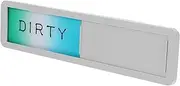 TEMPNAP Metal Clean Dirty Dishwasher Magnet Rustic Zinc Alloy Indicator for Kitchen Organization and Reliable Clean Dirty Sign for Dishwashers Fridges and Microwaves