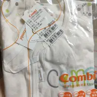 在飛比找蝦皮購物優惠-Combi 反折袖肚衣 新生兒 有機棉 全新