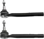 TRQ Front Outer Tie Rod Set Compatible with 2019-2020 Ford Ranger