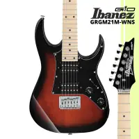 在飛比找蝦皮購物優惠-Ibanez GRGM21M-WNS miKro 迷你電吉他