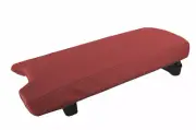 Fits 2013-2016 Lincoln MKZ PVC Leather Console Lid Pull Over Cover Red