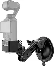 K&F Concept Suction Cup Mount for DJI Osmo Pocket 3, Car Windshield Window Dash Mount Holder for GoPro Hero 13/12/11/10/9 Black, DJI Osmo Action 3/4/5 Pro, Insta360 X5/X4 Accessories