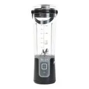 Ninja Blast Portable Blender Leak-Proof Flat Lid Blade Cover 18oz Black NIB