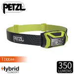 【PETZL 法國 TIKKA 超輕量標準頭燈(350流明)《黃》】E061AA/登山露營/探險/LED頭燈/頭戴式頭燈