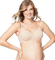 [Cake Maternity] Nursing Bra with Underwire | Croissant Women's T-Shirt Maternity Bra Full Coverage