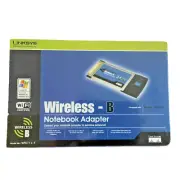 Linksys WPC11 v.4 Wireless-B Notebook Adapter Sealed Cicso Systems New