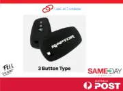 Ford Ranger Raptor Silicone Key Fob Cover case BLACK and WHITE 3 Button Style