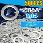 500Pcs M14 Aluminum 9956-41-400 Oil Drain Plug Crush Washers Gaskets for MAZDA (for: Mazda)