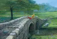 在飛比找Yahoo!奇摩拍賣優惠-日本正版拼圖 迪士尼 Winnie the Pooh 小熊維