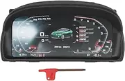 XTevu LCD Speedometer Cluster, Digital Gauge Meter, Dashboard Display Panel Compatible with X1 E84 2009 to 2014, 12.3in Instrument Display, Vehicle Speed Monitor