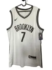 Nike Brooklyn Nets Jersey Mens Size XL Durant #7 White Swingman NBA New
