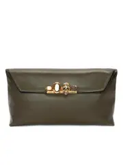 Alexander Mcqueen Skull Pouch in Khaki