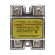 Solid State Relay SSR 80A DC3-32V Control AC24-480V DC Control AC YHD4880A