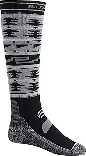 [Burton] Men's Men's Performance Lightweight Sock, True Black, Small